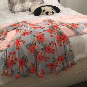 Floral swing dress